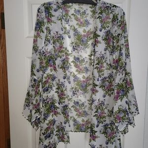 Floral kimono